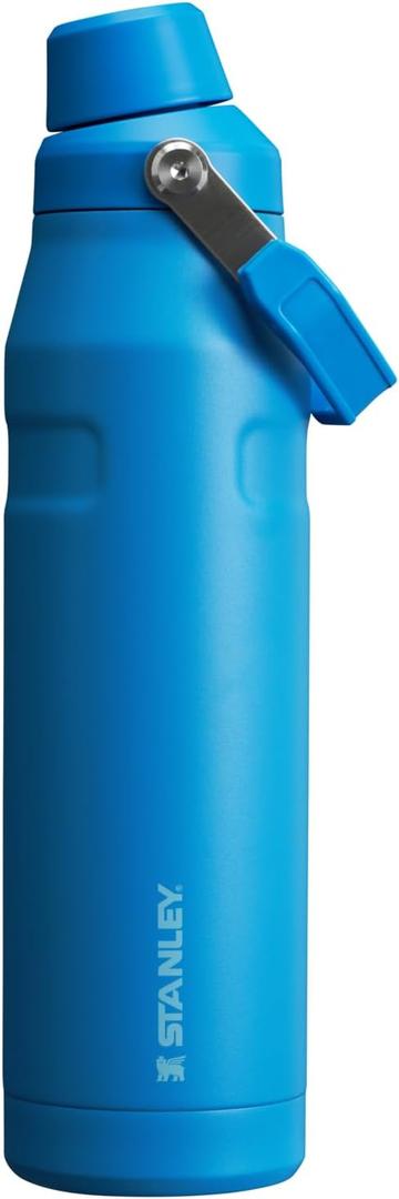 Stanley IceFlow Fast Flow Water Bottle | Angled Spout Lid | Lightweight & Leakproof for Travel & Sports | Insulated Stainless Steel | BPA-Free 36 oz Azure