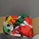 Joliyoou 10FT Christmas Inflatable Decorations, Giant Lighted Ladder Blowups Climbed with Reindeer, Santa, Snowman, C7 String Lights for Xmas Winter Holiday Roofs Trees Balconies Decor