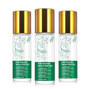 Hair Growth Serum Roll-On with 3% Rosemary & Redensyl, 2% AnaGain, Professional Hair Regrowth Treatment for Thicker, Fuller Looking Hair (60 ML)