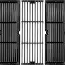 Hisencn Porcelain Cast Iron Grill Grates & Griddle Plate for Char-Griller Grills, Replacement Parts for Chargriller Grill, Even Heat Retention, Prevent Food Falling, Fits Models 5050, 5650, 4000, 3000