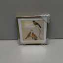 6x6 Picture Frame, Brass Metal Photo Frames with HD Glass, Fits 5x5 with Mat or 6 x 6 without Mat, Display for Wall and Table, 1 Pack
