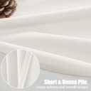YoungsTex Extra Long Velvet Curtains 102 Inch Length for Living Room, Grommet Luxury Privacy Off White Drapes Room Darkening Elegant Super Soft for Bedroom, 2 Panels, 52 X 102 Inch