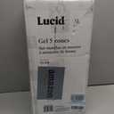 LUCID 3 Inch Gel Memory Foam Mattress Topper, Twin XL size 5 Zones Cooling Gel Infusion CertiPur Certified Foam