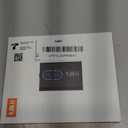 1Mii Bluetooth 5.3 Transmitter Receiver for TV to Wireless Headphones, Dual Link aptX Adaptive/Low Latency/HD Audio, Aux Bluetooth Audio Receiver Adapter for Home Stereo, Airplane, Boat, Gym (Black)