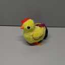 Hopearl Walking Chicken Pet Crow Chick Interactive Electronic Plush Toy Farm Animals Animated Gifts for Toddlers Birthday, Yellow, 8''