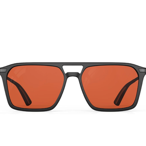 Goiteia FL-Rose Migraine Glasses,Blocks 480–520 nm Light, Light Sensitivity Glasses for Fluorescent LED Glare,Photophobia