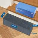 Stair Treads for Wooden Steps Indoor, 8" X 30" Non Slip Carpet Stair Treads with Reusable Adhesive for Kids Elders and Dogs, Surface Polyester TPR Backing Stair Rugs -4 Pack (Dark Grey-n)