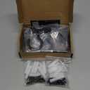 [UPGRADED] 4Pcs 200LBS Rotatable Ceiling Hooks with 4 Screw Points Base, Wall Mount Metal Hanger Black Ceiling Hook for Hanging Plant, Bird Feeder, Lights, Bed Canopy, Wind Chime, Indoor Outdoor Decor