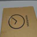 10 Inch Wall Clock, Silent Non Ticking Wall Clocks Battery Operated, Square Analog Decorative Wall Clocks for Bedroom Living Room Office Home Gym Porch Decor Indoor Outdoor Clock, Rose Gold