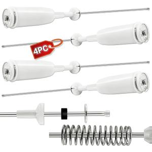 4-Pack AJK72909308 4902FA1665W Washer Suspension Rods, 25.2 Inch Compatible with LG Ken-more Top Loader Washing Machine, Fit for WT5001CW WT5101HV WT5101HW WT5101HV WT1101CW 79629002010 79629272000