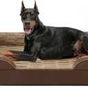 FURTIME Orthopedic Dog Bed for Extra Large Dogs - XL Waterproof Dog Sofa Bed, Ultra Comfy Supportive Foam Pet Bed with Removable Washable Cover, Jumbo Dog Bed with Nonskid Bottom