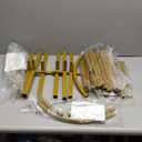 Balloon Arch Stand, 6FT,5FT,4FT Set of 3 Metal Gold Wedding Backdrop Arch Stand Kit with Base for Wedding Baby Shower Birthday Party Event Background Decoration Garden Floral Decor