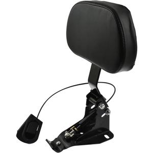 HDBUBALUS Adjustable Driver Backrest with Mount Fit for Harley Touring Road King Electra Glide CVO 2009-later