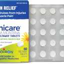 Boiron Arnicare Tablets for Pain Relief from Muscle Pain, Joint Soreness, Swelling from Injury or Bruises - 60 Count