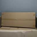 Pennant Frame Wood Flag Frame for 12 x 30 Inch Pennants Display Holder 1 Inch Team Flag Case, Black(2 Pcs)