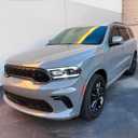 Window Visor Compatible with 2011-2026 Dodge Durango, Acrylic Smoke Tinted 4PCS Sun Rain Shade Guard Wind Vent Air Deflector by IKON MOTORSPORTS, 2012 2013 2014 2015 2016 2017