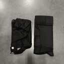 100% Blackout Shield Linen Blackout Curtains for Bedroom 96 Inches Long, Back Tab/Rod Pocket Living Room Drapes, Thermal Insulated Blackout Curtains 2 Panels Set, 50" W x 96" L, Black