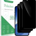 Pokolan [3-Pack Privacy Screen Protector for iPhone 14 Plus/iPhone 13 Pro Max, Anti Spy Tempered Glass Film, Full Coverage, Anti-Scratch, Bubble Free, Case Friendly