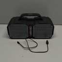 BUGANI Shock Bluetooth Speaker, Portable Bluetooth 5.3, Waterproof, 60W Super Power, Outdoor Speaker, Black(New Model)