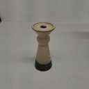 Ceramic BRN/BLK Pillar Holder SM