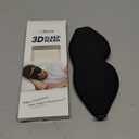 LitBear Sleep Mask for Side Sleeper Women Men, Eye Mask for Sleeping Light Blocking, 3D Contoured Cup Sleeping Mask, Soft Breathable Sleep Eye Mask with Adjustable Elastic Strap for Travel