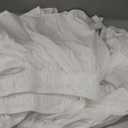 Wrap Around Dust Ruffle Bed Skirt - White - for Queen Size Beds with 15 Inch Drop - Easy Fit Elastic Strap - Adjustable Pleated Bedskirt w/Brushed Fabric - Wrinkle Free - for Women, Men, Kids & Teens Queen