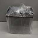 Desktop Fish Tank, 1.2 Gallon Self-Cleaning Smart Aquarium with Filter & 5-Color LED Light, Auto-Cycling Quiet Pump for Betta, Shrimp, Guppy, Goldfish