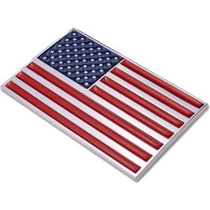 6 x US Flag strong magnet badge 3D Star Spangled Banner Decoration