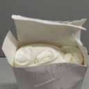 Canlierr Giant Wall Bow Decorations 90x18 Inch Oversized Large Velvet Bow Decorative for Room Wall Backdrop Party Birthday Baby Shower Decor Front Door Patio Outdoor Wedding Arch Supply(White)