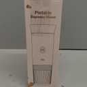 Lmozim Portable Coffee Maker, Espresso Machine for camping, Travel Coffee Maker with USB-C, 3-in-1 Small Espresso Machine with Ground Coffee & Capsules (NSDG) for RV, Hiking, Office(Silver) (Silver(One Battery))