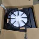 Commercial Single Burner Wok Range with Storage Cabinet, 90,000 BTU Heavy Duty Cast Iron, Natural Gas/Propane, Stainless Steel Restaurant Stockpot Stove for Professional Kitchens