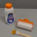White Paint for Wall, 17.6 Floz Wall Touch Up Paint With Roller