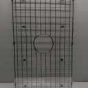 STARSTAR Sinks Protector Matte Black 304 Stainless Steel Kitchen Sink Bottom Grid, Rack (27-3/16 L x 14-5/16 W), Medium