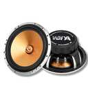 WDiYA Upgrade 6.5 Inch Car Speakers 1000W Peak Power Aluminum Cone Woofers with Bullet Head Design, Stereo Sound for Door Audio System (2 Speakers, Rose Gold)