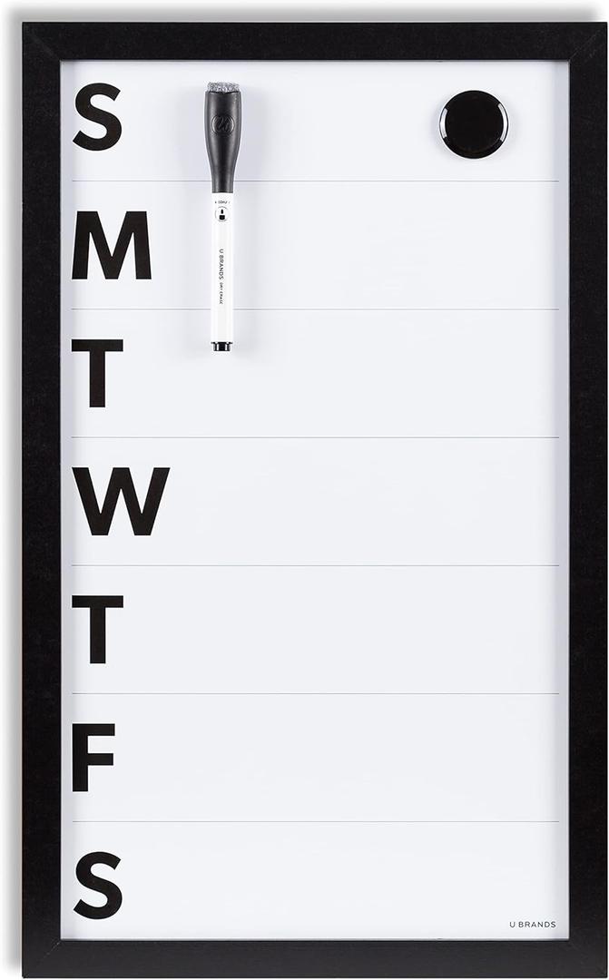 Funny String Spray Streamer, Number 4 Birthday Candles with Cake Decor, U Brands Framed Magnetic Weekly Calendar Dry Erase White Board, Office Supplies, Black Frame, with Marker, Magnet, Size 5.5"x"10 Funny String Spray Streamer, Number 4 Birthday Candles with Cake Decor, U Brands Framed Magnetic Weekly Calendar Dry Erase White Board, Office Supplies, Black Frame, with Marker, Magnet, Size 5.5"x"10