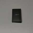 LIUGX Badge Holder, ID Card Holder with Metal Clip - Durable Polycarbonate (Holds 1 to 4 Cards), Portable Wallet for Office, Laborer, Police, Work, Dark Blue