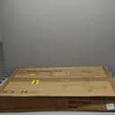 Mobile Standing Desk with Drawer, 35" Small Standing Desk with Cup Holder, Rolling Laptop Desk on Wheels, Height Adjustable Desk with Storage for Home Office, White