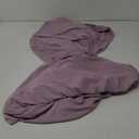 Lane Linen Full Fitted Sheet Only - 4 Way Stretch Knitted Deep Pocket Full Bottom Sheet - Fits Upto 16" Mattress (No Flat Sheet), Durable, Wrinkle Free, Soft Microfiber Fitted Sheet Full - Lilac