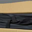 CAP Barbell Folding Exercise Mat – Durable, Anti-Tear, Thick Padding for Fitness, Aerobics, Gymnastics & Home Workouts. 72"L x 24"W x 2"Thick. BLACK