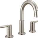 Delta Chamberlain 4 in. Centerset 2-Handle Bathroom Faucet in SpotShield Brushed Nickel