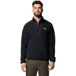 Columbia Mens Sequoia Grove Half Zip Fleece, M, Black