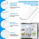 UPGRADED MAN63948504 Refrigerator Door Shelf Bin Compatible with LG Refrigerator Door Shelf Parts LMXS28626S LFXS26973S LFXC22526D MAN63948504 Kenmore LG Fridge Door Shelf Replacement Basket Shelves