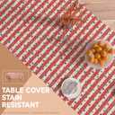 Stylish Washable & Waterproof 4th of July Tablecloth - Perfect Patriotic Decorations for Your Table, Ideal Among 5th of July Accessories and Festive Fourth of July Decorations (70" x 84" (Rectangular))