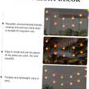 DOITOOL 1set Red Lip Shape String Lights Decorative Atmosphere Lamp Lightweight Portable for Parties Outdoor Events and Home Decor No Battery (150X5.5X4CM)