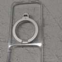 TORRAS 360 Magnetic Stand for iPhone 17 Pro Case, [Fit for MagSafe] [Rotatable Ring Kickstand] [4X Mil-Grade Shockproof] Slim Phone Cover, Camera Button, Crystal Clear, Transparent, Ostand O3 Fitness