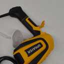 Paint Sprayer, 700W HVLP Spray Gun with Cleaning & Blowing Joints, 4 Nozzles and 3 Patterns, Easy to Clean, for Furniture, Cabinets, Fence, Walls, Door, Garden Chairs etc. VF803 (Yellow)