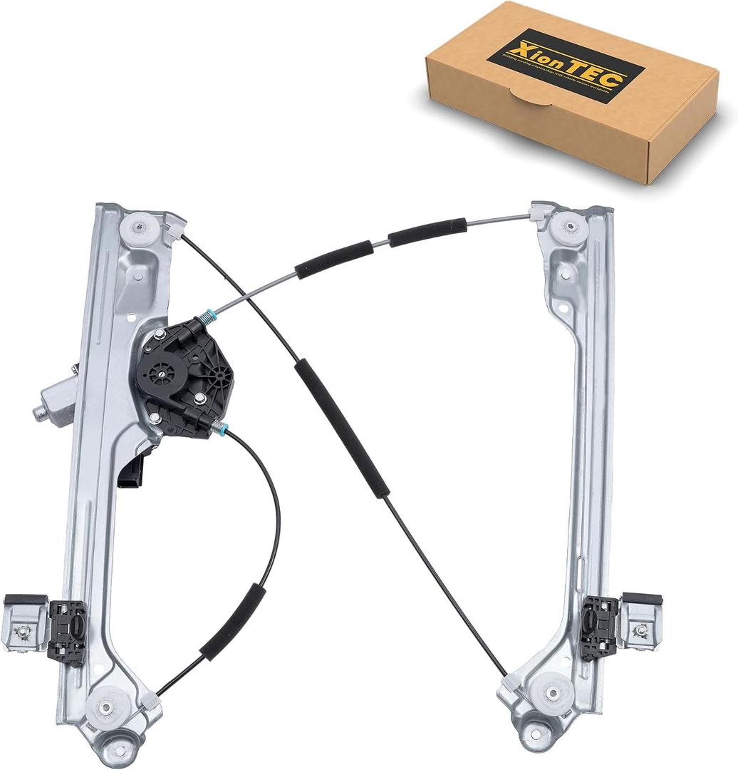 Power Window Regulator with Motor, Front Driver Side, Compatible with Chevrolet Silverado 1500/LD,2500/3500 HD,Suburban/Tahoe,Cadillac Escalade/ESV,GMC Sierra 1500,2500/3500HD,Yukon/XL,751-724