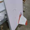 VIZ-PRO Magnetic Dry Erase Board, 96 X 48 Inches, Foldable Wall-Mounted Whiteboard with Silver Aluminum Frame & Marker Tray for School Office and Home 8' X 4'