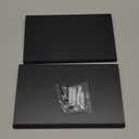 MKO 8" Small Floating Shelves for Wall, Metal Wall Mounted Shelf for Bathroom, Bedroom, Living Room, Kitchen, Little Mini Tiny Display Hanging Shelves for Books/Storage/Room Decor 2 Packs, Black