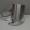 RIMOO Stainless Steel Humidifier, 4L Ultrasonic Cool Mist Humidifiers with Only 3 Parts Easy to Clean, Top Fill Humidifier with 19H Timer, 28dB WhisperQuiet, Filterless for Bedroom Large Room